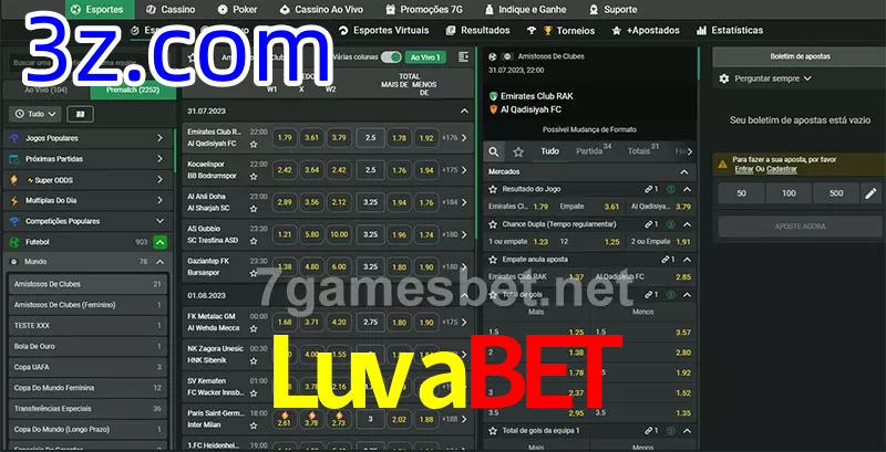 apostas esportivas